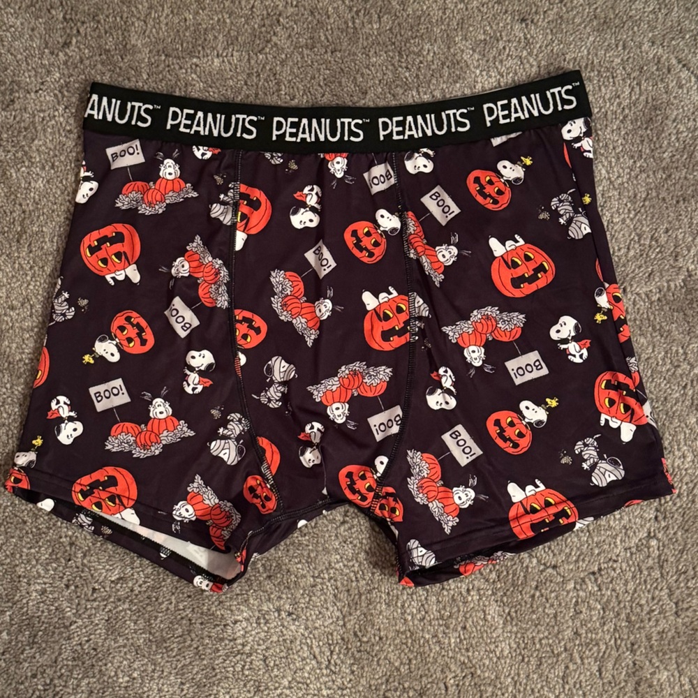 Bluenotes Peanuts Snoopy Halloween Boxers